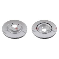 2 brake discs front axle ventilated Ø 280 mm 22 mm...