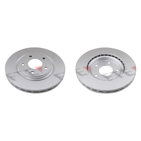 2 brake discs front axle ventilated Ø 276 mm 22 mm FTE for MB A-CLASS