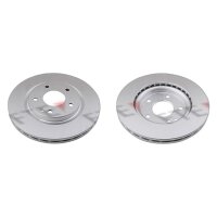 2 brake discs front axle ventilated Ø 276 mm 22 mm...