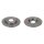 2 brake discs rear axle full Ø 300 mm 10 mm FTE for e.g. HYUNDAI i40