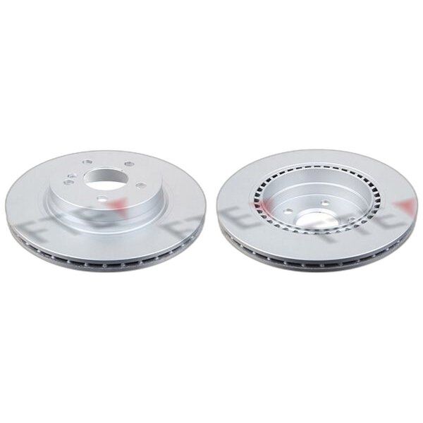 2 brake discs rear axle ventilated Ø 300 mm 22 mm FTE for e.g. MB C-CLASS