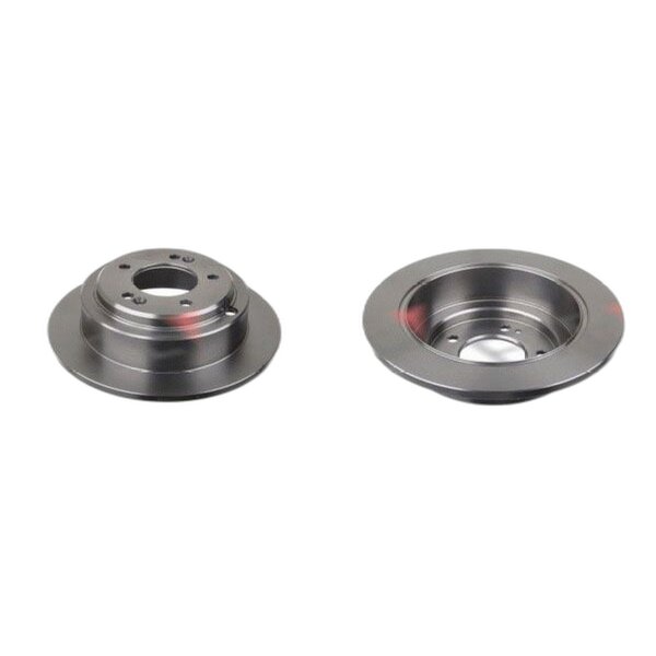 2 brake discs rear axle full Ø 283 mm 10 mm FTE for KIA OPIRUS