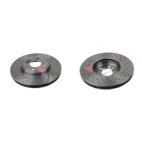 2 Bremsscheiben Vorderachse belüftet Ø 294 mm...