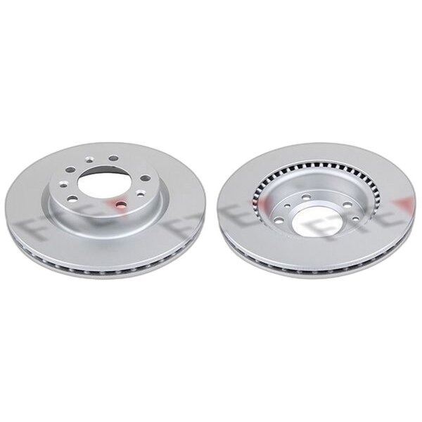 2 brake discs front axle ventilated Ø 266 mm 22 mm FTE for e.g. PEUGEOT 308