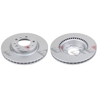 2 brake discs front axle ventilated Ø 266 mm 22 mm...