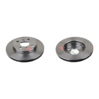 2 brake discs front axle ventilated Ø 235 mm 18 mm...