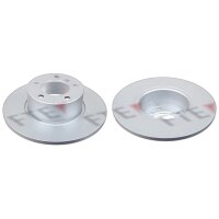 2 Bremsscheiben Vorderachse voll Ø 302 mm 12 mm...