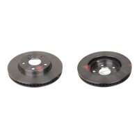 2 brake discs front axle ventilated Ø 275 mm 25 mm...