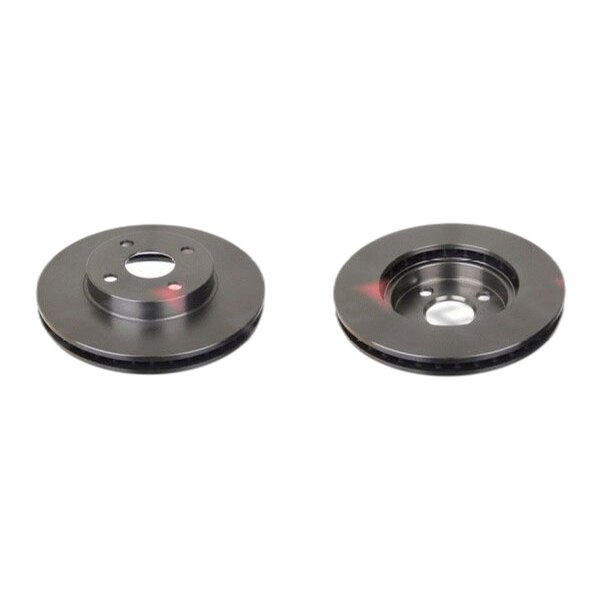 2 Bremsscheiben Vorderachse belüftet Ø 255 mm 25 mm FTE für u.a. TOYOTA COROLLA