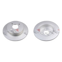 2 brake discs rear axle full Ø 292 mm 9 mm FTE for...