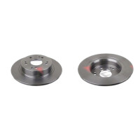 2 brake discs rear axle full Ø 282 mm 9 mm FTE for...