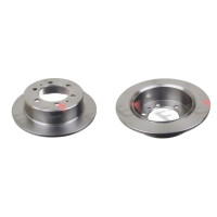 2 brake discs rear axle full Ø 299 mm 10.5 mm FTE...