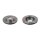 2 brake discs front axle ventilated Ø 236 mm 18 mm FTE for e.g. MITSUBISHI