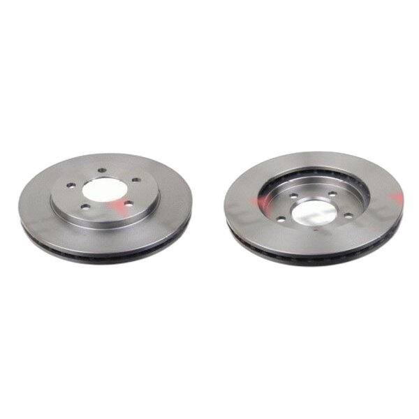 2 Bremsscheiben Vorderachse belüftet Ø 282 mm 24 mm FTE für u.a. CHRYSLER