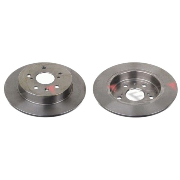 2 brake discs rear axle full Ø 278 mm 9 mm FTE for SUZUKI SX4 and others