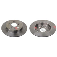 2 brake discs rear axle full Ø 278 mm 9 mm FTE for...