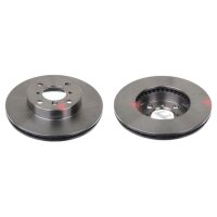 2 brake discs front axle ventilated Ø 246 mm 20 mm...