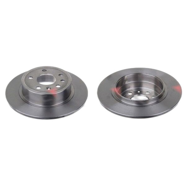 2 brake discs rear axle full Ø 286 mm 10 mm FTE for e.g. SAAB 9-5