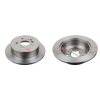 2 brake discs rear axle full Ø 291 mm 12 mm FTE...