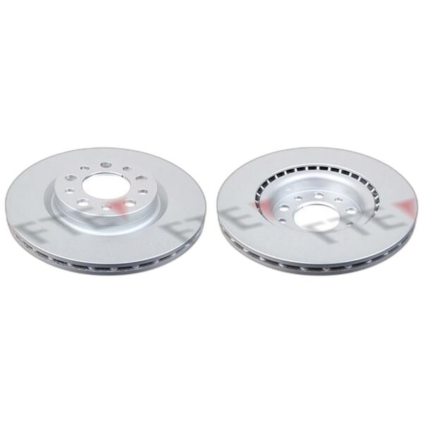 2 brake discs rear axle ventilated Ø 292 mm 22 mm FTE for e.g. ALFA ROMEO 159