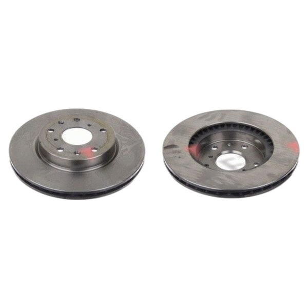 2 brake discs front axle ventilated Ø 280 mm 22 mm FTE for SUZUKI SX4 and others