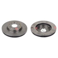 2 brake discs front axle ventilated Ø 280 mm 22 mm...
