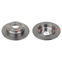 2 brake discs rear axle full Ø 282 mm 9 mm FTE for...
