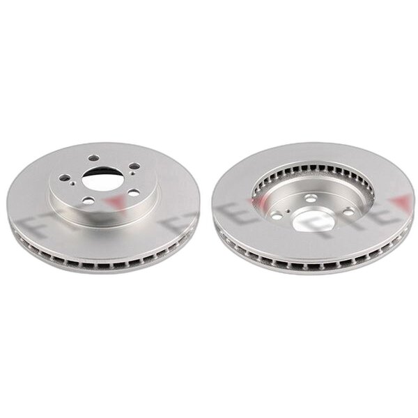 2 Bremsscheiben Vorderachse belüftet Ø 255 mm 25 mm FTE für u.a. TOYOTA CARINA