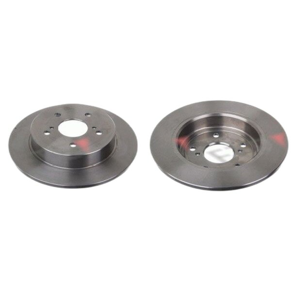 2 brake discs rear axle full Ø 278 mm 9 mm FTE for SUZUKI SX4 and others