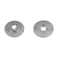 2 brake discs rear axle full Ø 290 mm 12 mm FTE...