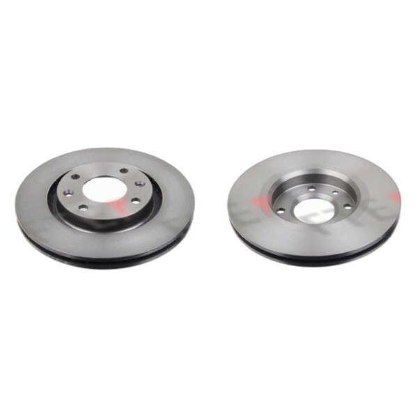 2 brake discs front axle ventilated Ø 266 mm 22 mm FTE for e.g. PEUGEOT 2008