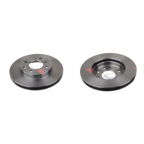 2 brake discs front axle ventilated Ø 238 mm 20 mm FTE for e.g. RENAULT 19