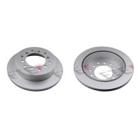 2 brake discs rear axle ventilated Ø 312 mm 18 mm...
