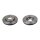 2 brake discs front axle ventilated Ø 280 mm 24 mm FTE for e.g. DACIA DUSTER