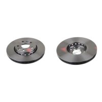 2 brake discs front axle ventilated Ø 280 mm 24 mm...