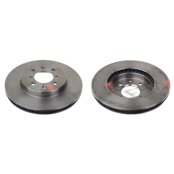 2 brake discs front axle ventilated Ø 262 mm 21 mm FTE for e.g. HONDA CIVIC