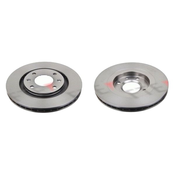 2 brake discs front axle ventilated Ø 266 mm 20.5 mm FTE for e.g. PEUGEOT 306