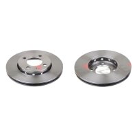 2 brake discs front axle ventilated Ø 239 mm 18 mm...