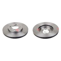 2 brake discs front axle ventilated Ø 256 mm 20 mm...