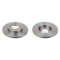2 brake discs front axle full Ø 239 mm 12 mm FTE...