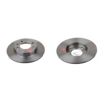 2 Bremsscheiben Hinterachse voll Ø 247 mm 9 mm FTE...