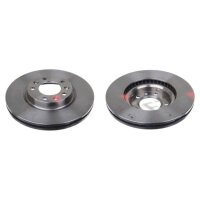 2 Bremsscheiben Vorderachse belüftet Ø 283 mm...