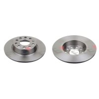2 brake discs rear axle full Ø 272 mm 10 mm FTE...