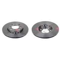 2 brake discs front axle ventilated Ø 239 mm 15 mm...