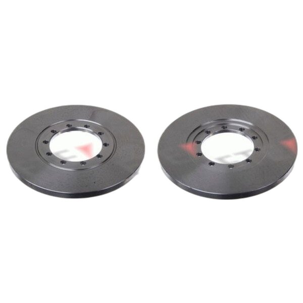 2 brake discs rear axle full Ø 280 mm 16 mm FTE for e.g. FORD TRANSIT