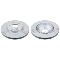 2 brake discs rear axle ventilated Ø 300 mm 22 mm...