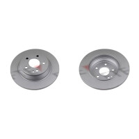 2 brake discs rear axle full Ø 300 mm 12 mm FTE...