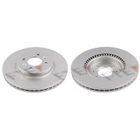 2 Bremsscheiben Vorderachse belüftet Ø 280 mm...