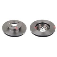 2 Bremsscheiben Vorderachse belüftet Ø 280 mm...