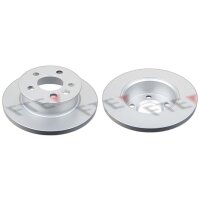 2 brake discs front axle full Ø 260 mm 16 mm FTE...